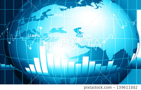 stock market finance graph background with abstract Growth graph chart stock market finance graph background with abstract Growth graph chart 139611882