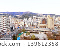 The cityscape at sunset as seen from a hotel in Atami 139612358