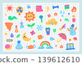 Cute Diary Decoration Sticker Set  139612610