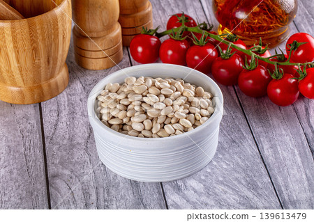 Raw white beans for cooking 139613479