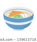 烏龍麵插圖和圖標 139613718