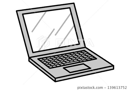 Laptop illustrations 139613752