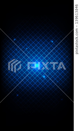 Abstract futuristic blue laser grid with a bright central glow and sparkles, ideal for technology Abstract futuristic blue laser grid with a bright central glow and sparkles, ideal for technology 139613846