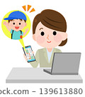 A woman monitoring her child using GPS (illustration) A woman monitoring her child using GPS (illustration) 139613880