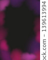 Pink blurred smoke on black background 139613994