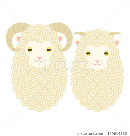 Zodiac Daruma Doll - Sheep Zodiac Daruma Doll - Sheep 139614280