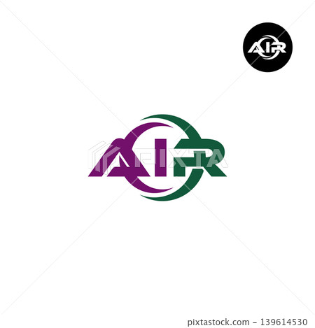 Letter AIR Logo Design Readymade Initial Letter AIR Logo Design Readymade Initial 139614530