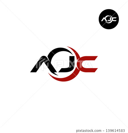 Letter AJC Logo Design Readymade Initial Letter AJC Logo Design Readymade Initial 139614583