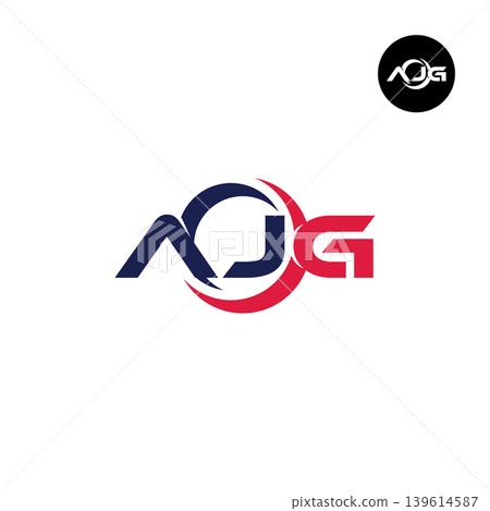 Letter AJG Logo Design Readymade Initial Letter AJG Logo Design Readymade Initial 139614587