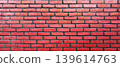 Brick wall background texture 139614763