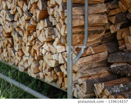 Firewood, wood splitting, wood stove, lumber, stacking, wood background, eco, fuel, rural life, winter preparations Firewood, wood splitting, wood stove, lumber, stacking, wood background, eco, fuel, rural life, winter preparations 139614837
