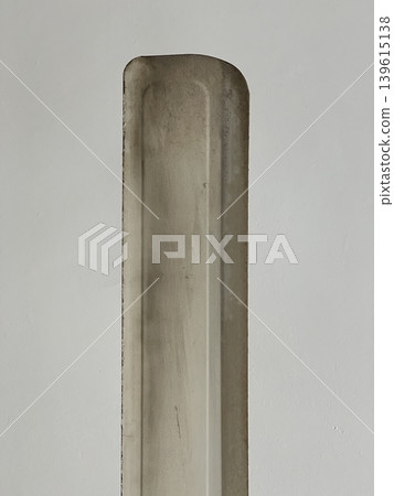 Dusty Ceiling Fan Blade Close Up With Thick Dirt Dusty Ceiling Fan Blade Close Up With Thick Dirt 139615138