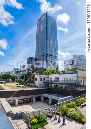 The Sakae streetscape, The Landmark Nagoya Sakae nearing completion (Nagoya City, Aichi Prefecture) The Sakae streetscape, The Landmark Nagoya Sakae nearing completion (Nagoya City, Aichi Prefecture) 139615268