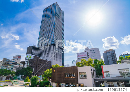 The Sakae streetscape, The Landmark Nagoya Sakae nearing completion (Nagoya City, Aichi Prefecture) The Sakae streetscape, The Landmark Nagoya Sakae nearing completion (Nagoya City, Aichi Prefecture) 139615274