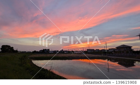 A sunset 139615908