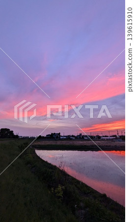 A sunset A sunset 139615910