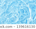 Water gel wave blue texture background 139616130