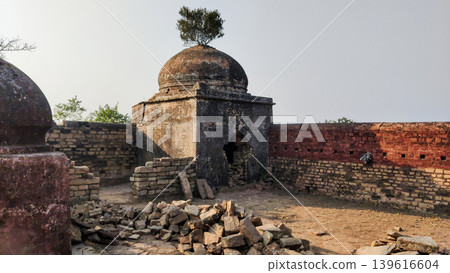 Ancient Sikh shrine compound at Tilla Jogian Ancient Sikh shrine compound at Tilla Jogian 139616604