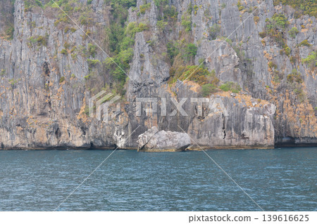 Phi Phi Island in Thailand, islands in the ocean Phi Phi Island in Thailand, islands in the ocean 139616625