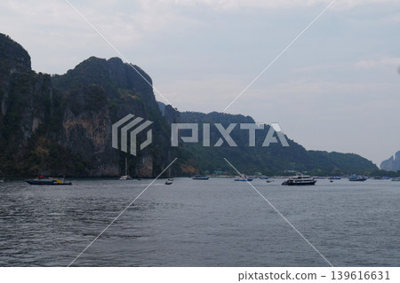 Phi Phi Island in Thailand, islands in the ocean Phi Phi Island in Thailand, islands in the ocean 139616631