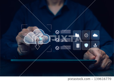 Cloud Storage Management and Secure File Transfer Concept Cloud Storage Management and Secure File Transfer Concept 139616770