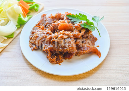 味噌風味雞肉 味噌風味雞肉 139616913