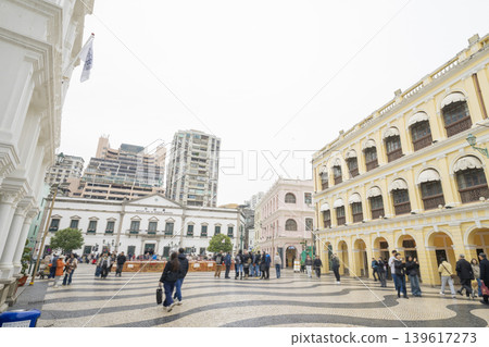 Senado square in Macau Senado square in Macau 139617273