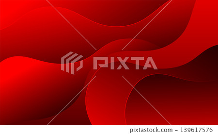 Abstract Red Liquid Wave Background 139617576