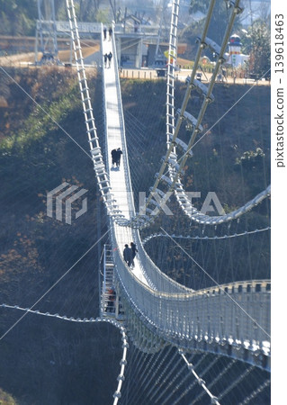 日本最長的懸索橋:五田橋 日本最長的懸索橋:五田橋 139618463