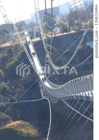 Japan's longest suspension bridge: GODA BRIDGE Japan's longest suspension bridge: GODA BRIDGE 139618464