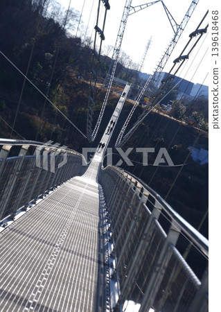 日本最長的懸索橋:五田橋 日本最長的懸索橋:五田橋 139618468