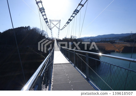 日本最長的懸索橋：五田橋 139618507