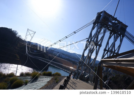 日本最長的懸索橋：五田橋 139618510