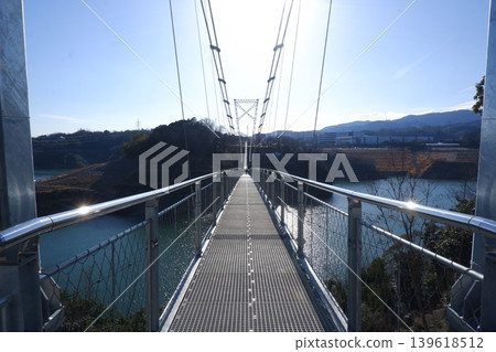 日本最長的懸索橋:五田橋 日本最長的懸索橋:五田橋 139618512