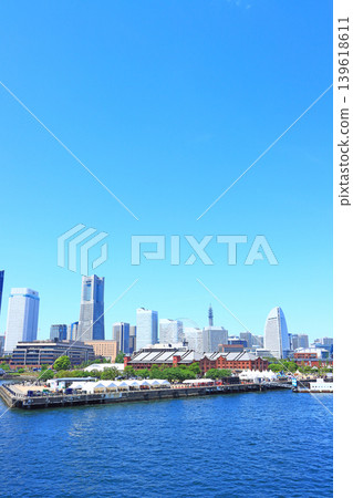 Scenery of Yokohama Red Brick Warehouse and Landmark Tower, Yokohama City, Kanagawa Prefecture Scenery of Yokohama Red Brick Warehouse and Landmark Tower, Yokohama City, Kanagawa Prefecture 139618611