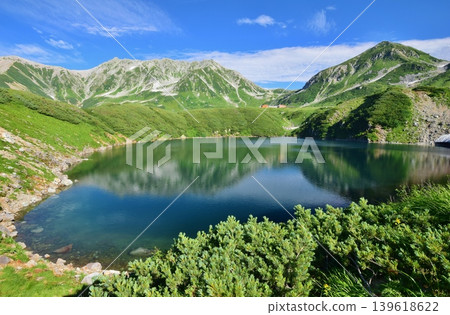 The breathtaking summer scenery of the Tateyama Alpine Mountains The breathtaking summer scenery of the Tateyama Alpine Mountains 139618622