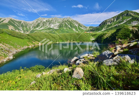 The breathtaking summer scenery of the Tateyama Alpine Mountains The breathtaking summer scenery of the Tateyama Alpine Mountains 139618623