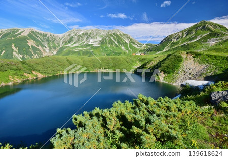 The breathtaking summer scenery of the Tateyama Alpine Mountains The breathtaking summer scenery of the Tateyama Alpine Mountains 139618624