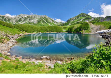 The breathtaking summer scenery of the Tateyama Alpine Mountains The breathtaking summer scenery of the Tateyama Alpine Mountains 139618631