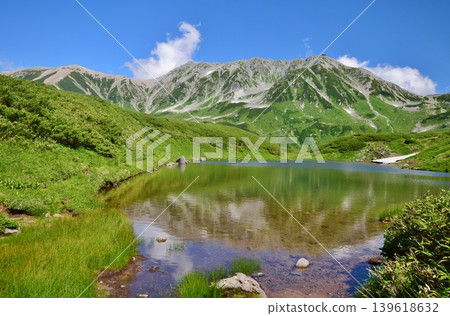 The breathtaking summer scenery of the Tateyama Alpine Mountains The breathtaking summer scenery of the Tateyama Alpine Mountains 139618632