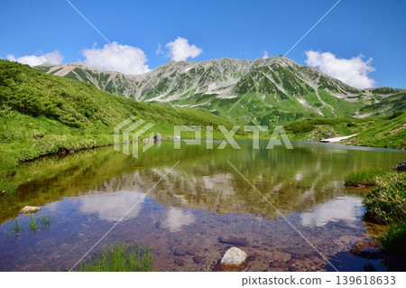 The breathtaking summer scenery of the Tateyama Alpine Mountains The breathtaking summer scenery of the Tateyama Alpine Mountains 139618633