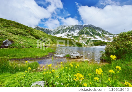 The breathtaking summer scenery of the Tateyama Alpine Mountains The breathtaking summer scenery of the Tateyama Alpine Mountains 139618643