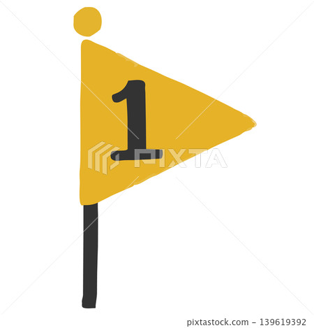 First place flag: Triangle First place flag: Triangle 139619392