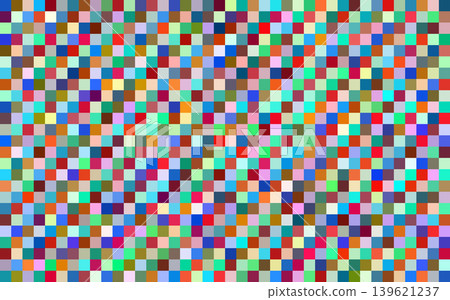 Vibrant mosaic tile-like geometric pattern background Vibrant mosaic tile-like geometric pattern background 139621237