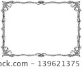 仿古裝飾框 139621375