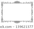 仿古裝飾框 139621377