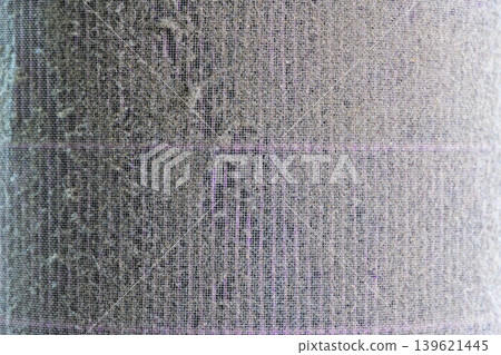 Dirty Air Filter Covered with Dust. Indoor Air Pollution and PM2.5 Concept Dirty Air Filter Covered with Dust. Indoor Air Pollution and PM2.5 Concept 139621445