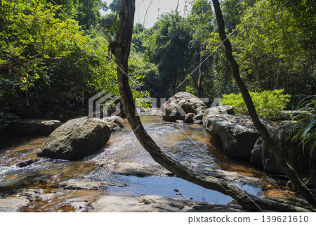 THAILAND SA KAEO PANG SIDA NATIONAL PARK WATERFALL THAILAND SA KAEO PANG SIDA NATIONAL PARK WATERFALL 139621610