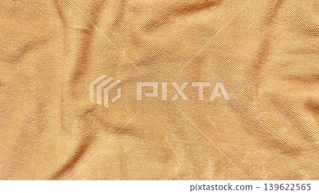 crumpled beige linen macro texture closeup with deep wrinkles and earthy woven details crumpled beige linen macro texture closeup with deep wrinkles and earthy woven details 139622565