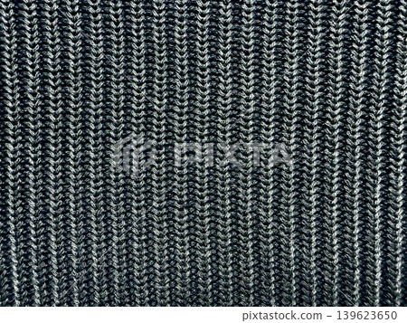 black white ribbed knit fabric macro closeup reveals intricate vertical zigzag yarn texture cozy monochrome pattern black white ribbed knit fabric macro closeup reveals intricate vertical zigzag yarn texture cozy monochrome pattern 139623650